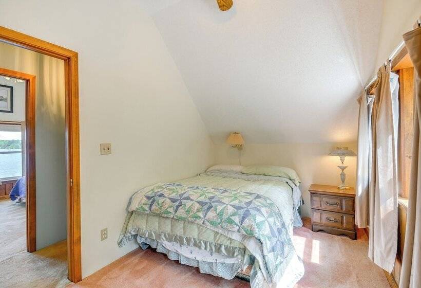 Waterfront Harrisville Home W/ Outdoor Fireplace!