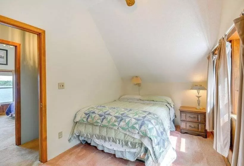 Waterfront Harrisville Home W/ Outdoor Fireplace!