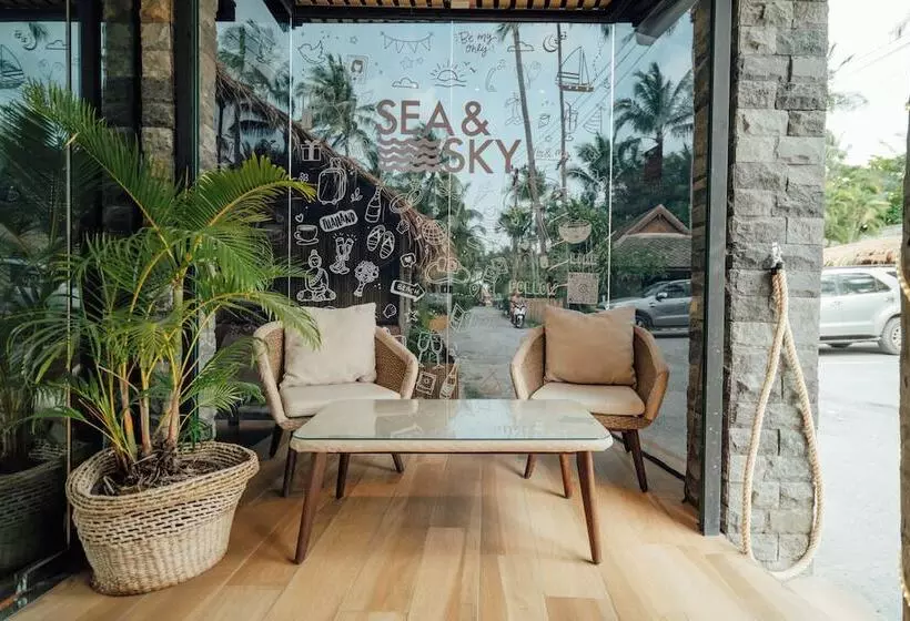 簡易ホテル Sea&sky Luxury Absolute Beachfront Villa