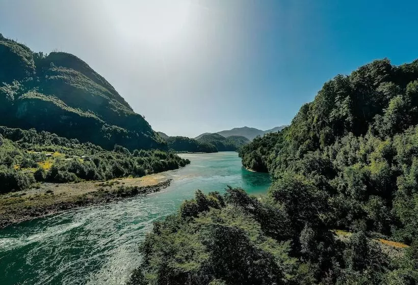 ホテル Tawa Refugio Del Puelo