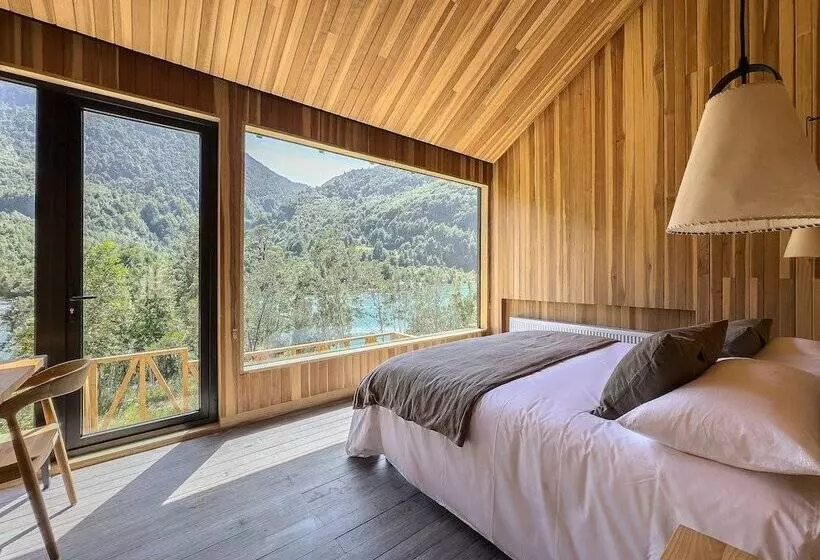 ホテル Tawa Refugio Del Puelo