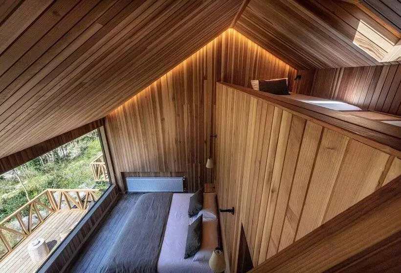 ホテル Tawa Refugio Del Puelo