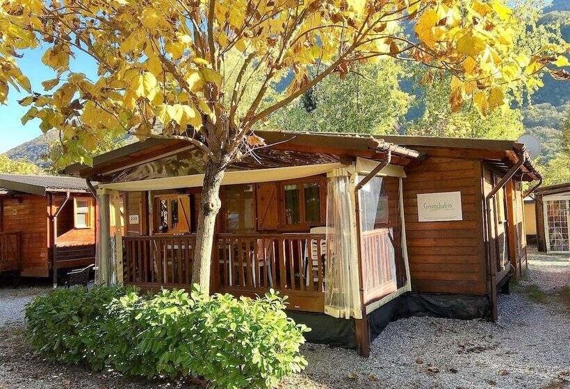 リゾートホテル Greenchalets Lago Di Lugano Porlezza