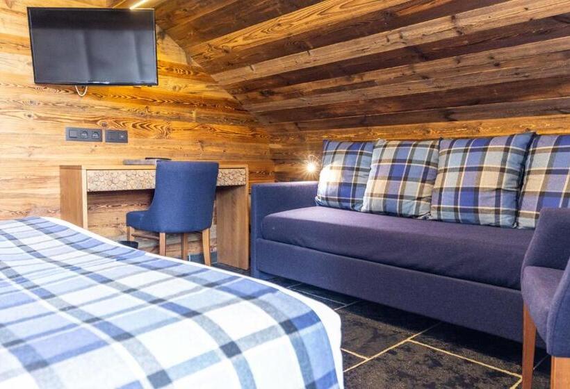 בית מלון כפרי Hôtel Alpina & Spa   Restaurant Oxalis