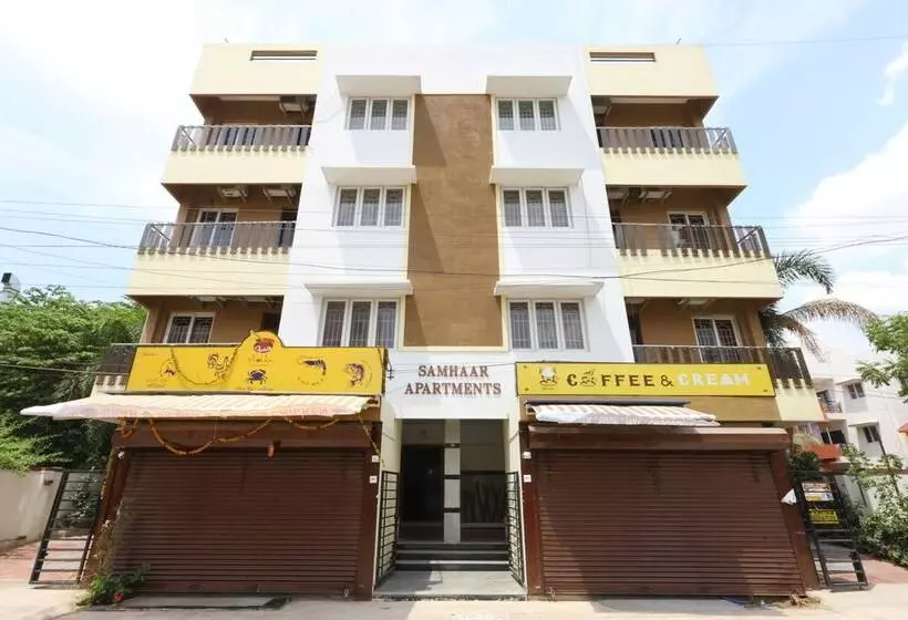 ホテル Treebo Samhaar Residency Thoraipakkam