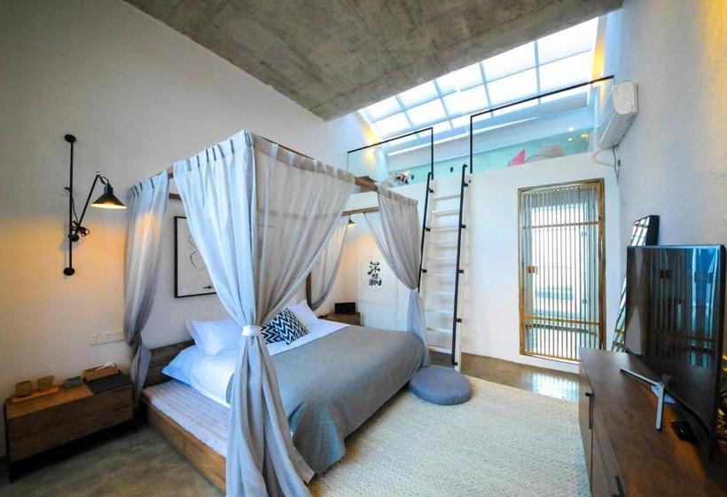 בית מלון כפרי Shen Cang Courtyard