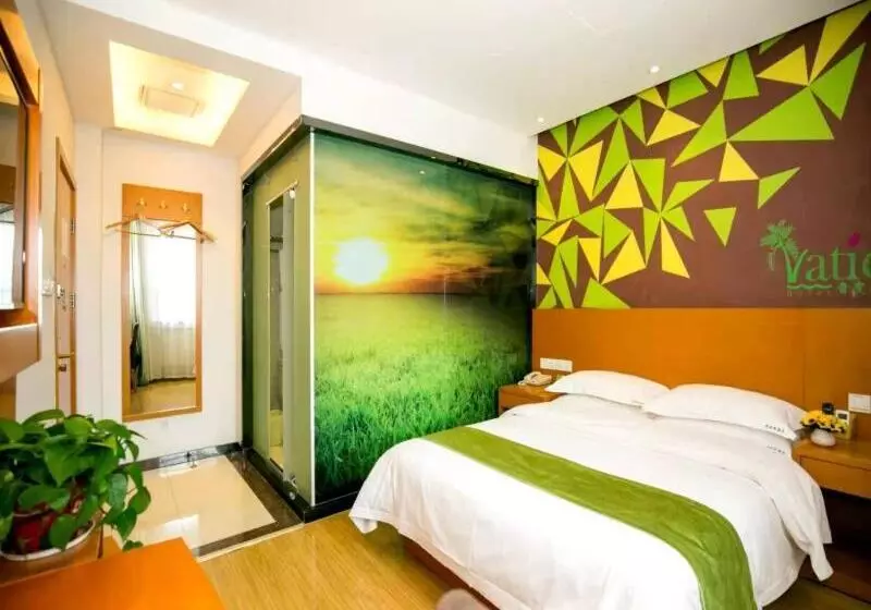 ホテル Greentree Hospitality Group Ltd Vatica Jiuquan West Han Shengsheng Shengshi