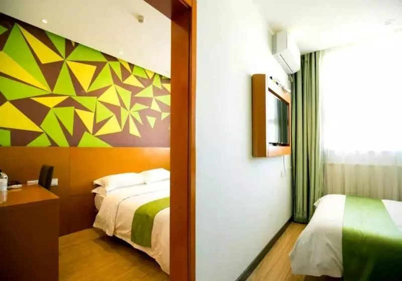 ホテル Greentree Hospitality Group Ltd Vatica Jiuquan West Han Shengsheng Shengshi