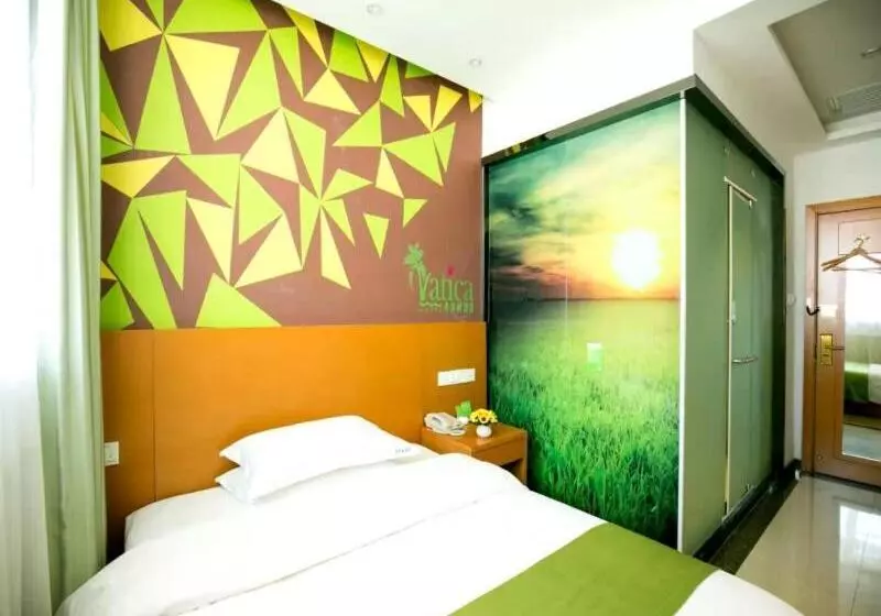 ホテル Greentree Hospitality Group Ltd Vatica Jiuquan West Han Shengsheng Shengshi