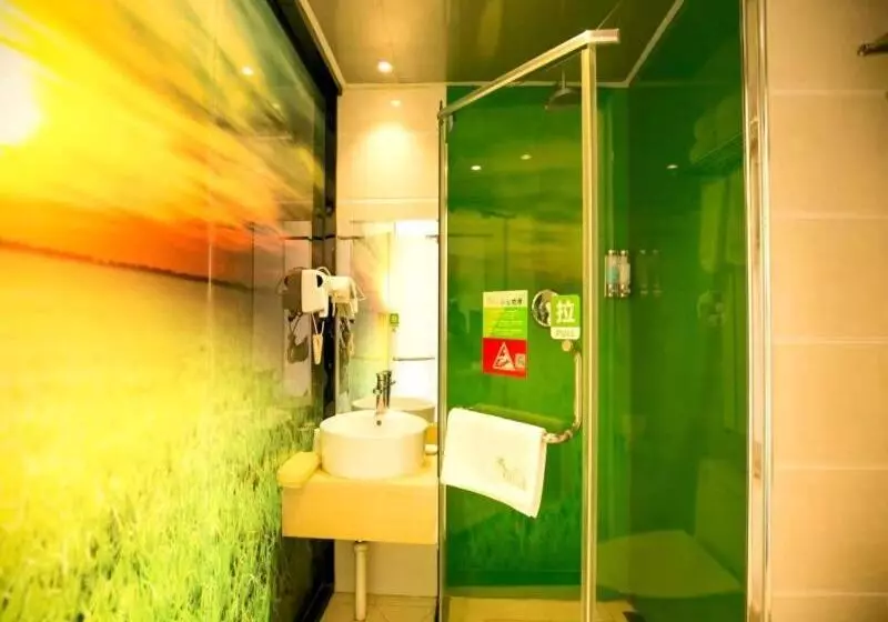 ホテル Greentree Hospitality Group Ltd Vatica Jiuquan West Han Shengsheng Shengshi