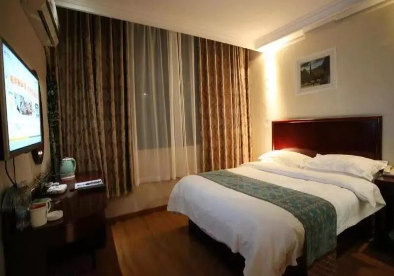 Hotelli Greentree Inn Jiangsu Wuxi Yangjian Xihu Road Express