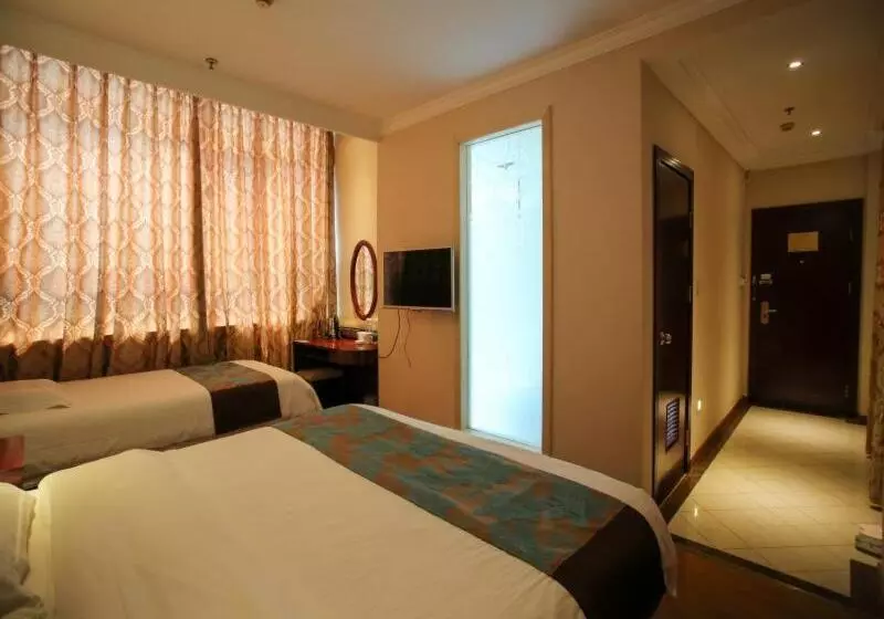 Hotelli Greentree Inn Jiangsu Wuxi Yangjian Xihu Road Express