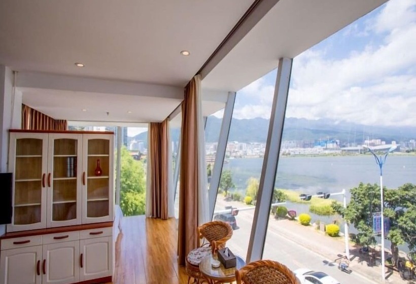 호텔 Greentree Inn Dali Erhai Binhai Ave Seaview Business