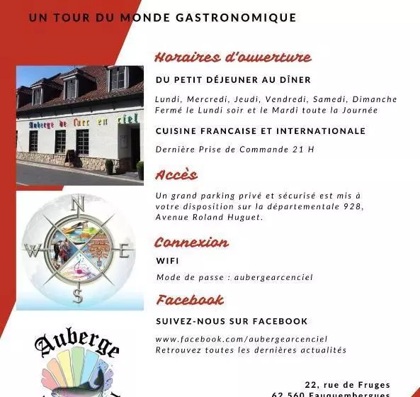 Aamiaismajoitus (B&B) Auberge De L'arc En Ciel