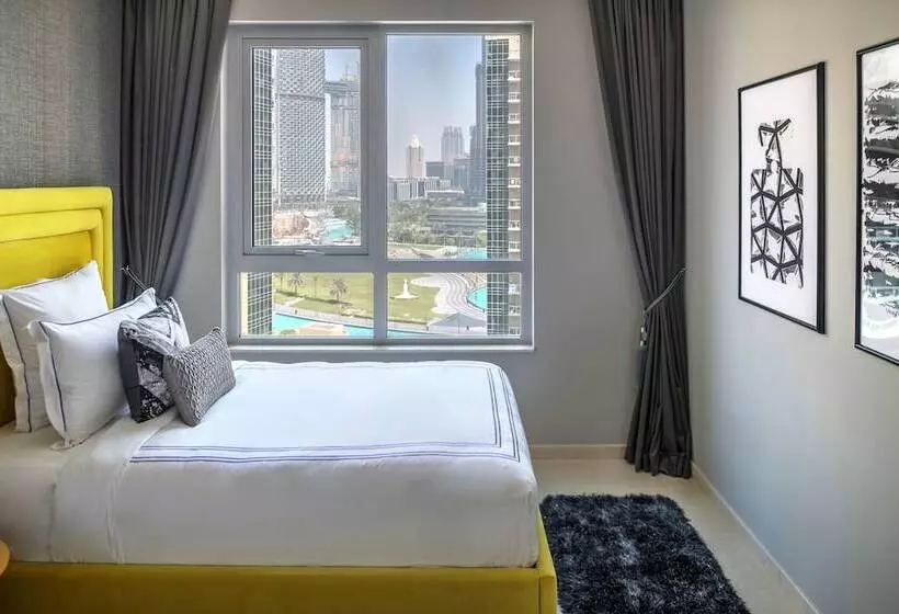 Dream Inn Apartments Burj Residences Burj Khalifa View