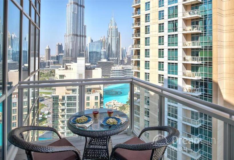 Dream Inn Apartments   Burj Residences Burj Khalifa View