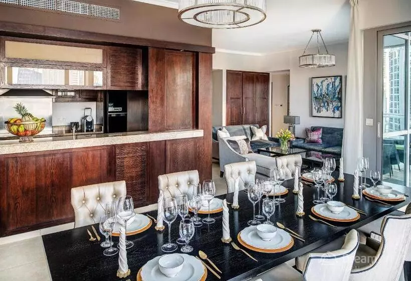 Dream Inn Apartments Burj Residences Burj Khalifa View
