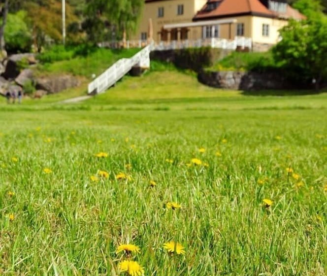 הוסטל Grinda Stugby Och Sea Lodge Pensionat Med Kost & Logi