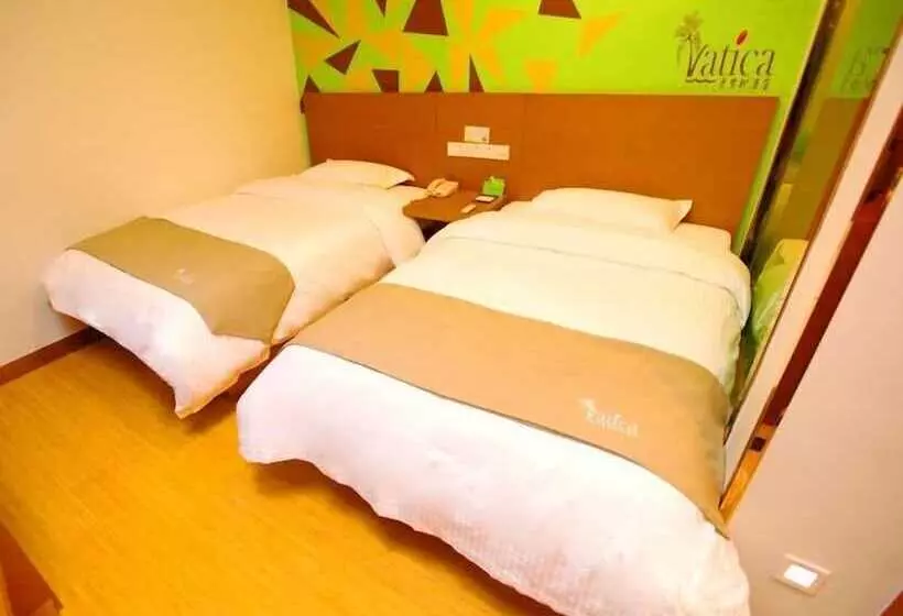 ホテル Vatica Qingdao Licang Xiazhuang Hexie Plaza