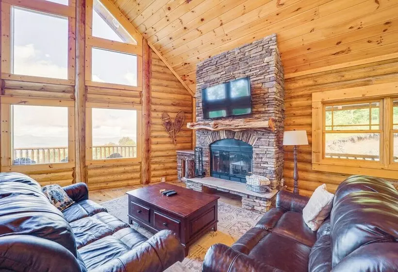 Stunning Cabin W/ Fire Pit In Banner Elk!