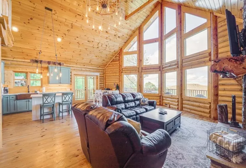 Stunning Cabin W/ Fire Pit In Banner Elk!