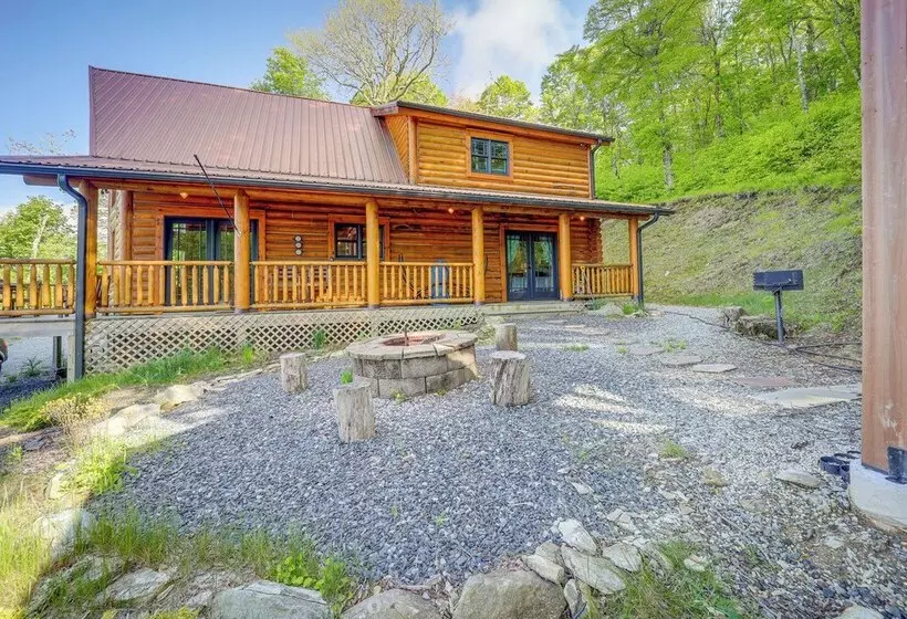 Stunning Cabin W/ Fire Pit In Banner Elk!
