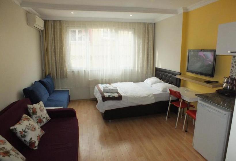 ホテル Taksim 9 Suites Apartments