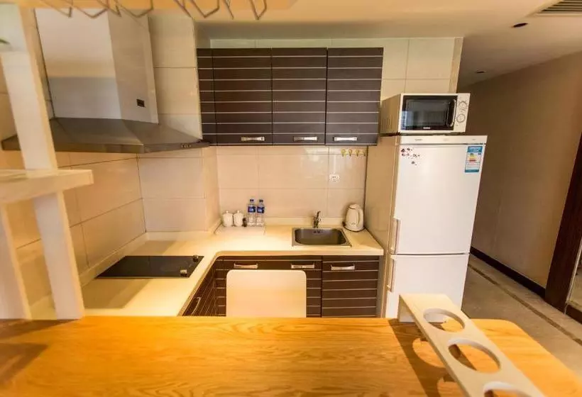 هتل Beijing Worldcity International Service Apartment