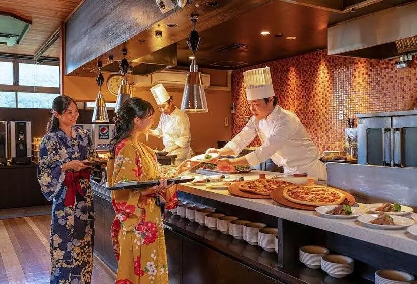 Hotelli Ooedo Onsen Monogatari Premium Kinosaki