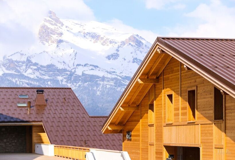 هتل Terresens Les Fermes Du Mont Blanc