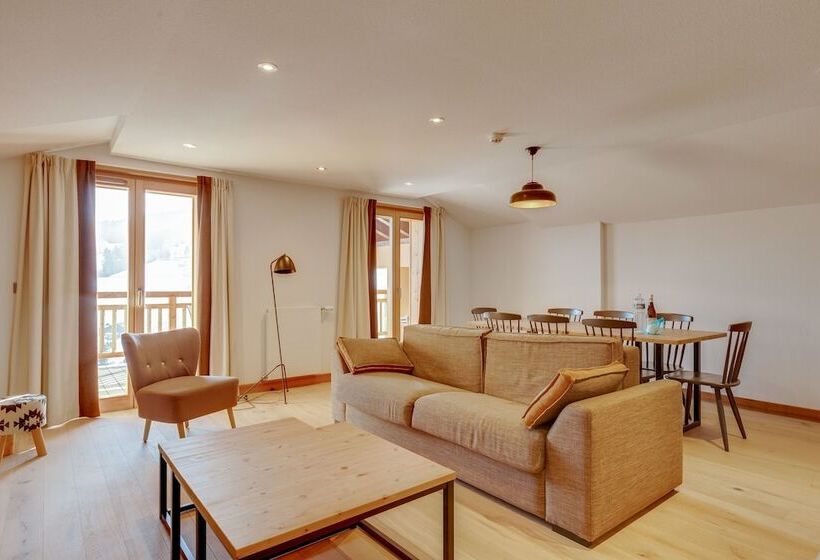 هتل Terresens Les Fermes Du Mont Blanc