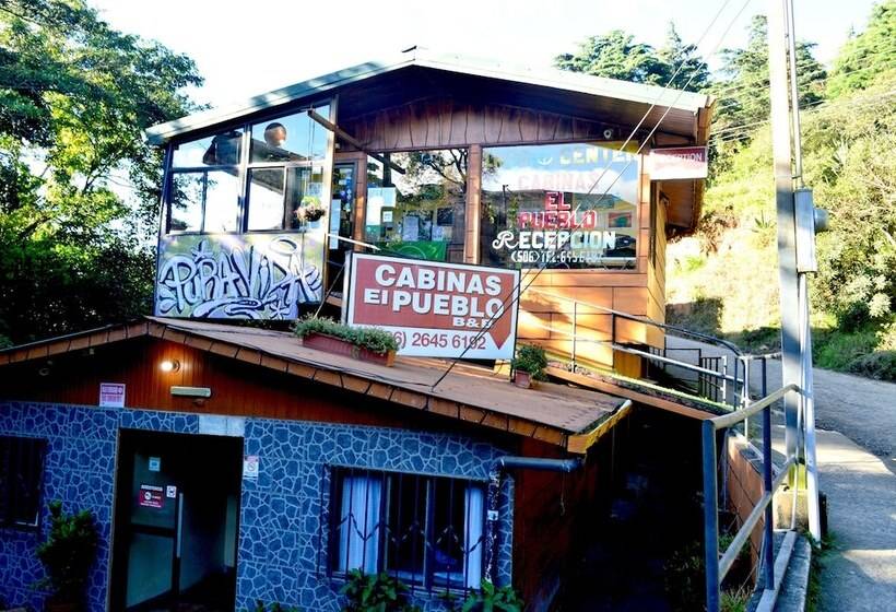 酒店 Cabinas El Pueblo B&b Monteverde
