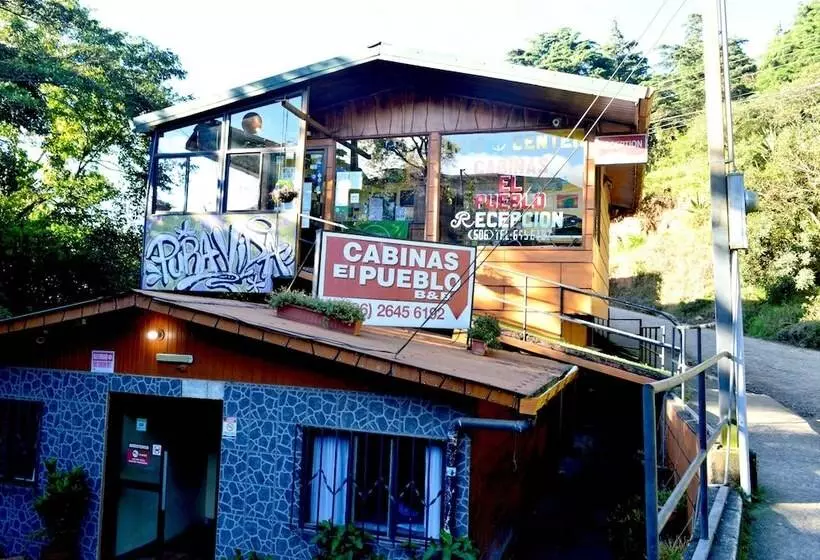ホテル Cabinas El Pueblo B&b Monteverde