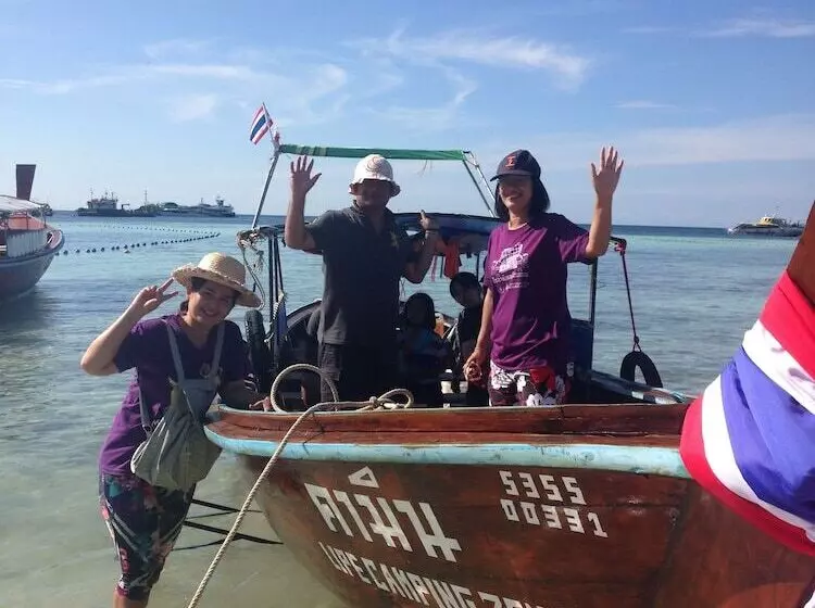 هتل Lipe Camping Zone & Bungalows