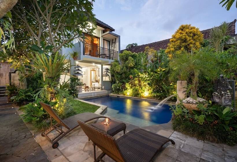 펜션 Angel House Ubud Eco Villa