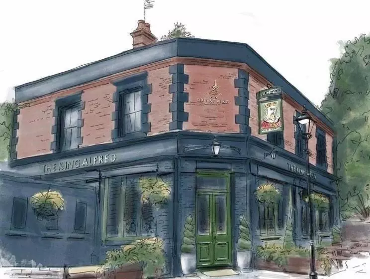 Retkeilymaja The King Alfred Pub