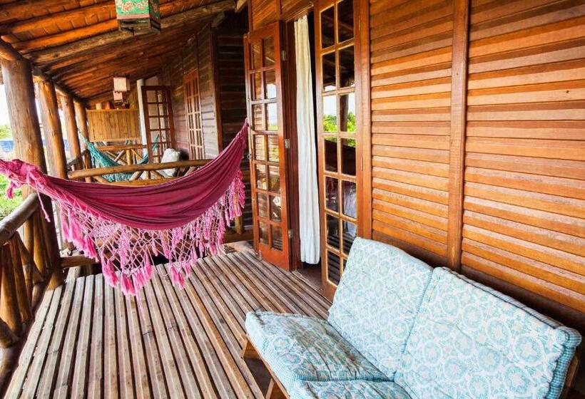 پانسیون Pousada Cabanas Kaia Lua