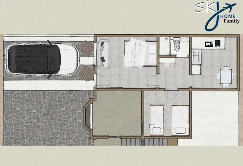 پانسیون Hospedaje Skyhome Ii