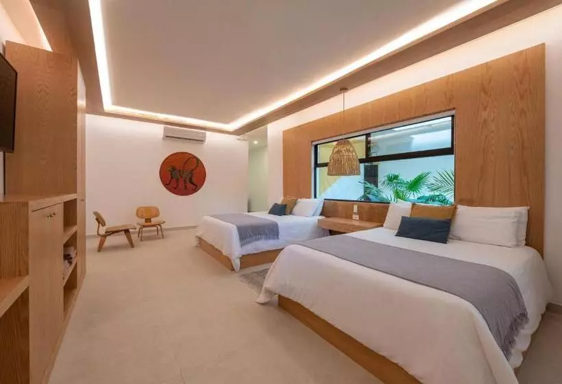Retkeilymaja Mayan Monkey Tulum   Adults Only