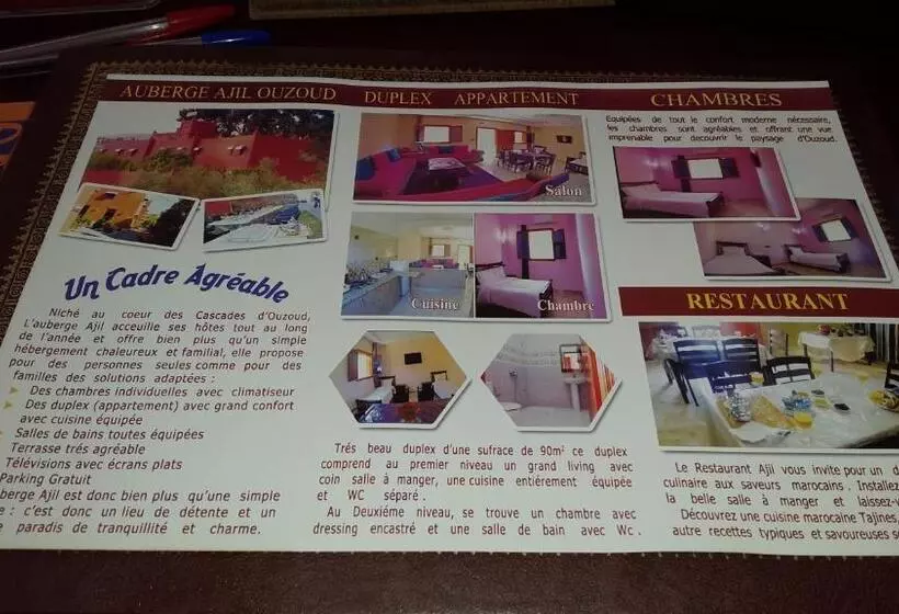 Retkeilymaja Hôtel Ajil Cascades D'ouzoud