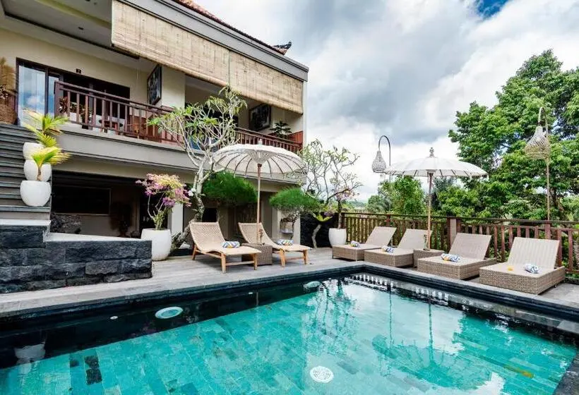 ペンション Oka Suite Sebatu By Dhananjaya Hospitality
