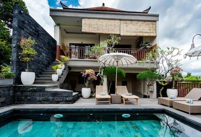 ペンション Oka Suite Sebatu By Dhananjaya Hospitality