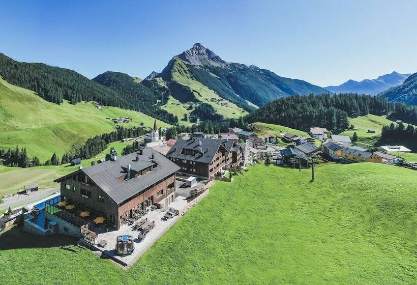 אתר נופש Alpenparks Hotel & Apartment Arlberg Warth Mit Pool