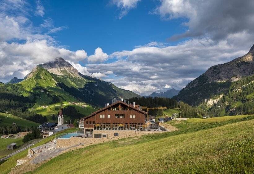 אתר נופש Alpenparks Hotel & Apartment Arlberg Warth Mit Pool