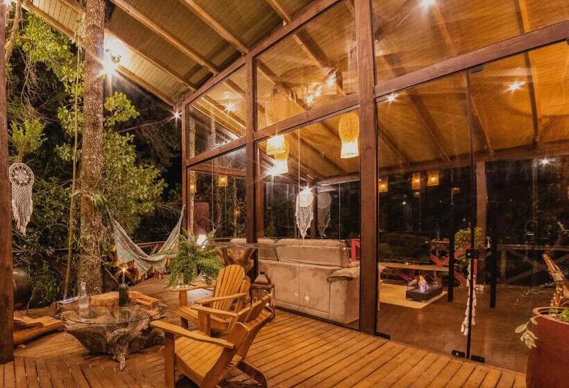 ペンション Pousada Jardim Do Buda   Café E Piscina