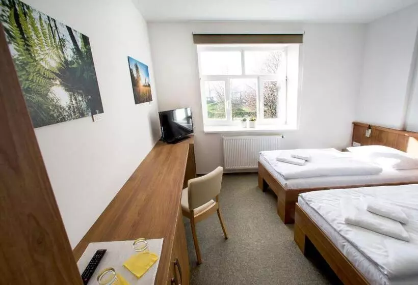 Aamiaismajoitus (B&B) Penzion Panský Dvůr Telč