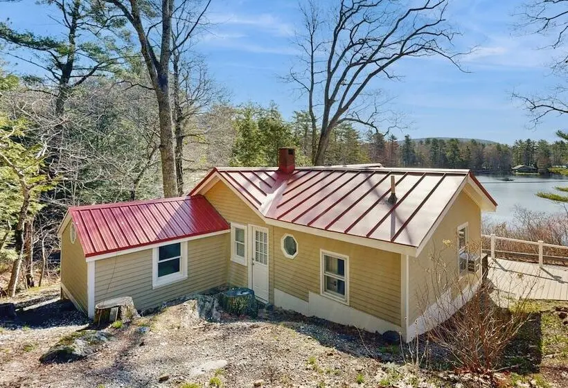Charming Cottage With A Spacious Deck Overlooking The Megunticook River