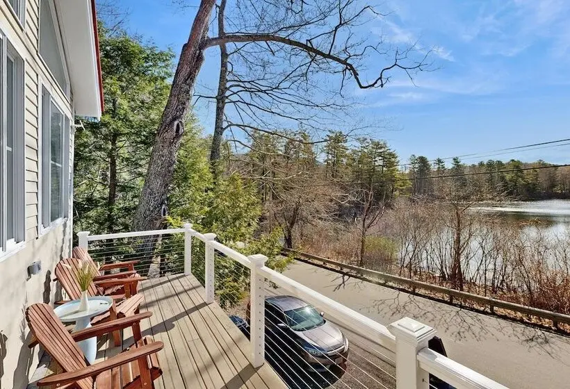 Charming Cottage With A Spacious Deck Overlooking The Megunticook River