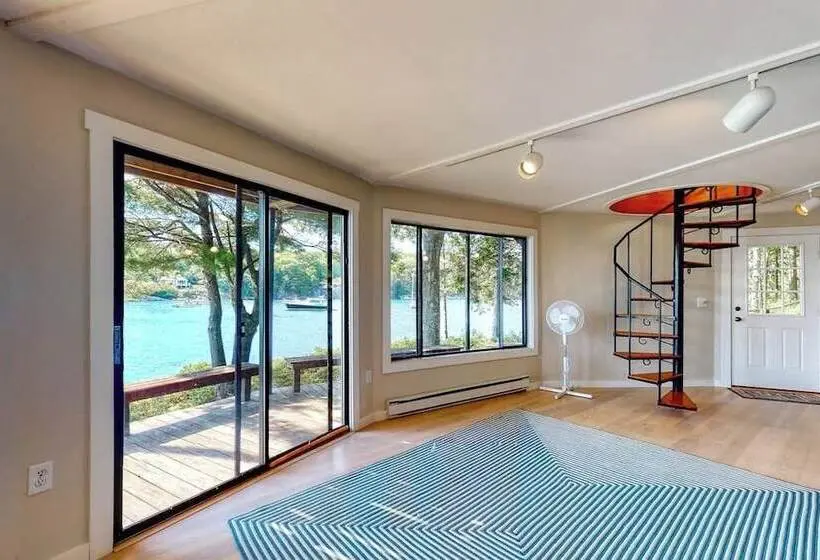 Unique Oceanfront Home With A Deck, Tons Of Natural Light, & Amazing Views