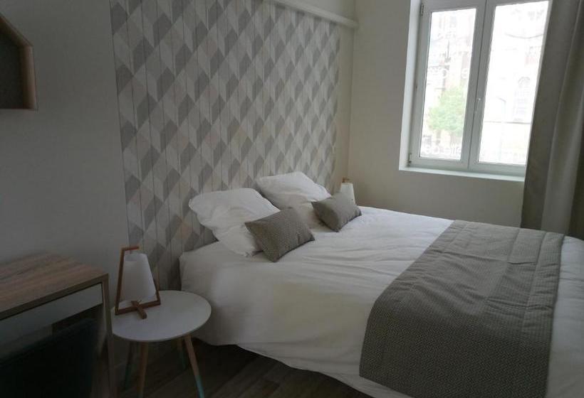 민박 Les Chambres D Hôtes Du Fil Rouge